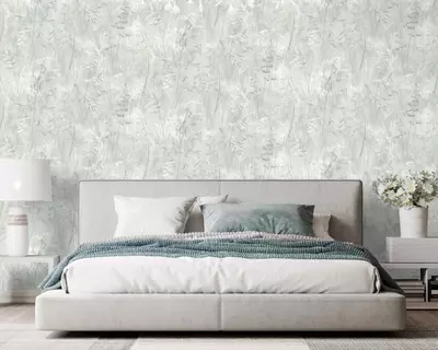 Обои «Карелия» светло-зеленые, 1.6х10.05 м, Россия