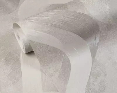 Обои «Энигма» с геометрическим рисунком светло-коричневые, 1.6х10.05 м, Россия