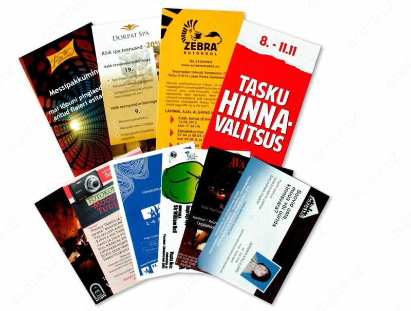 Flyer ishlab chiqarish