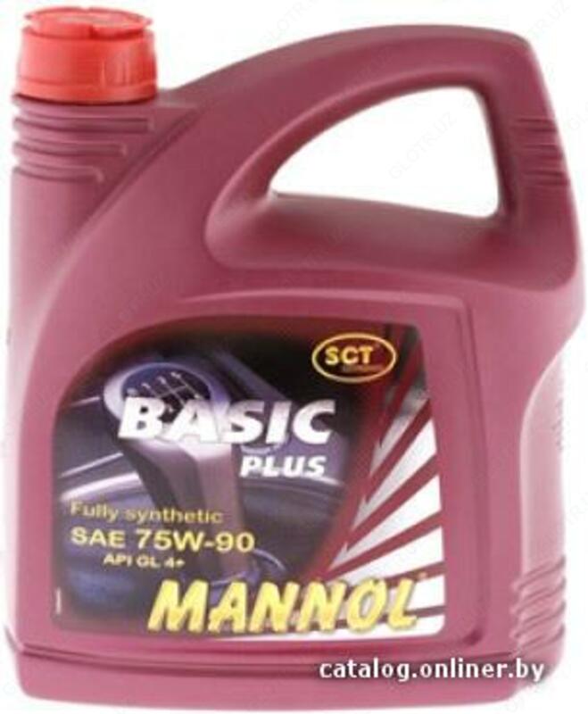 Моторное масло Mannol Basic Plus 75W-90 API GL 4+ 4л