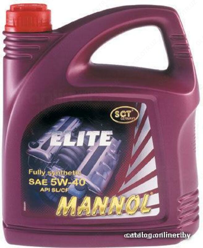 Моторное масло Mannol ELITE 5W-40 60л