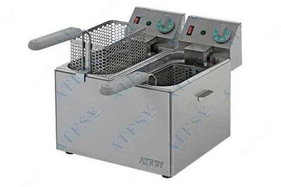 Evro-2x1 / 3 elektr chuqur fritkasi