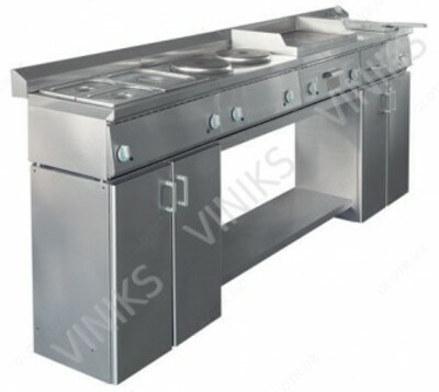 &quot;Tavern&quot; kichik oshxonalari uchun gastronomik liniya