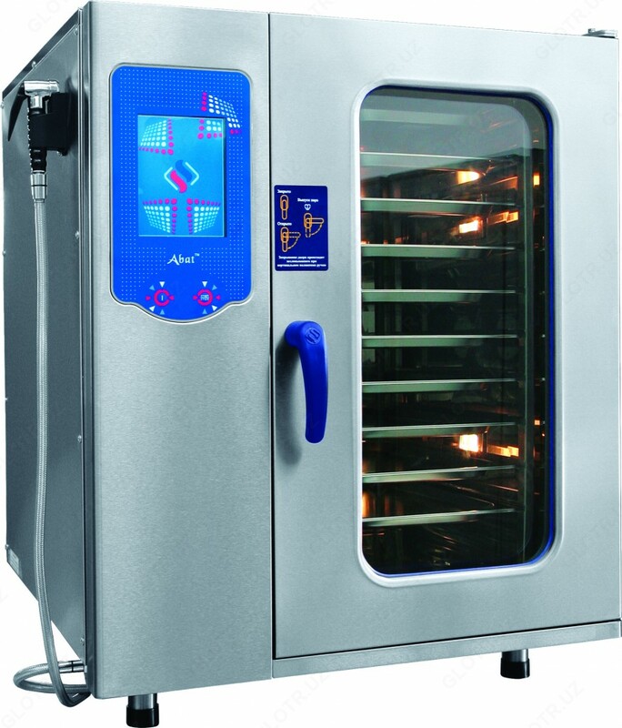 Программируемый бойлерный пароконвектомат ПКА 10-1/1ПП