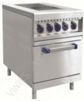 Плита электрическая двухконфорочная с жарочным шкафом ЭП-2ЖШ