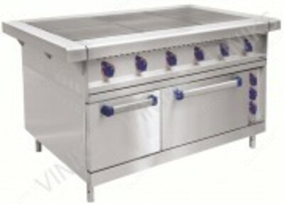 Olti yoqishli elektr pechka EP-6ZHSh-K-2/1 (konvektsiya bilan)