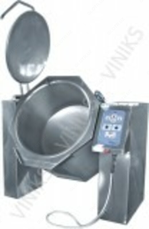 Опрокидываемый котел с автоматическим приводом КПЭМ-350-О