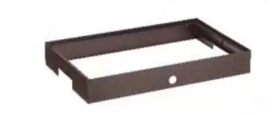 Низкое основание кофейного цвета Италия