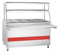 Прилавок мармит ЭМК-70КМ-01 с подогревом полок