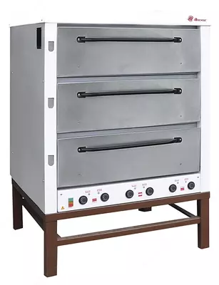 Voskhod KhPE-500 zanglamaydigan po'latdan yasalgan pechda pishirish. po'lat