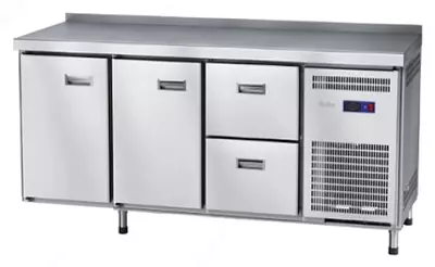 Sovutgichli stol Abat SXS-70-02 (3 eshikli, taxta)