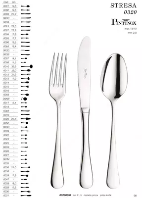 Набор столовых приборов Pintinox Stresa 24 пр