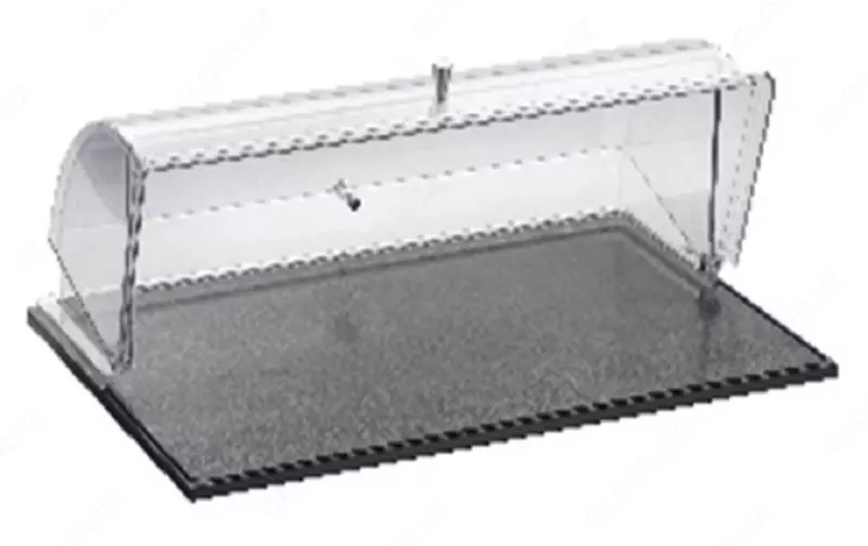 Прямоугольный поднос для нарезки с куполом, код F1800940