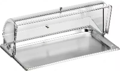 Прямоугольный охлаждаемый поднос для колбасных изделий с куполом, код 49169403