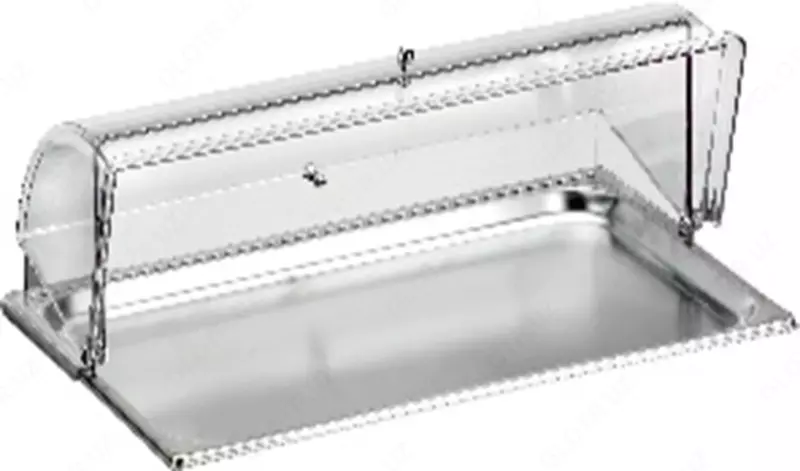 Прямоугольный охлаждаемый поднос для колбасных изделий с куполом, код 49169403