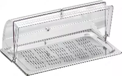 Поднос с перфорированным дном для джемов и масла с куполом, код 49169404