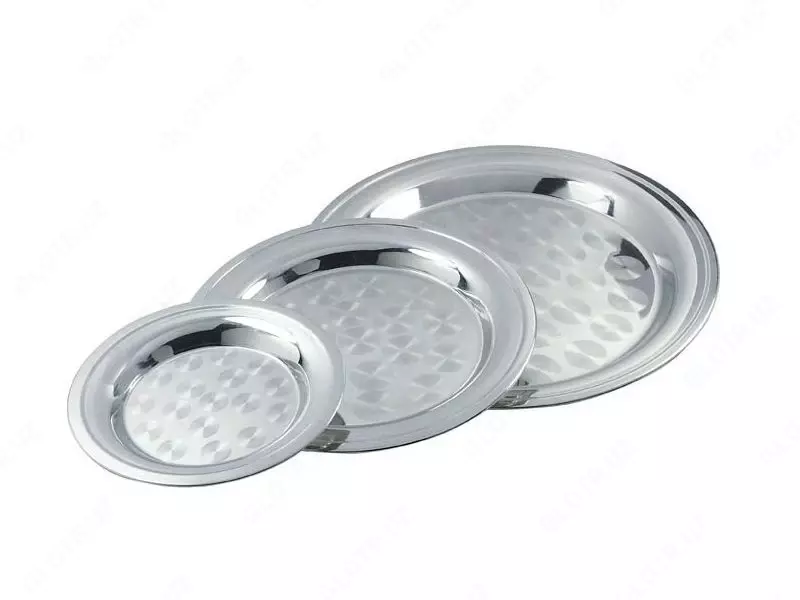 Круглый поднос с бортиком, код 50932946