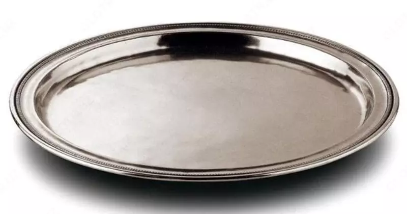 Круглый поднос с бортиком, код 50932953