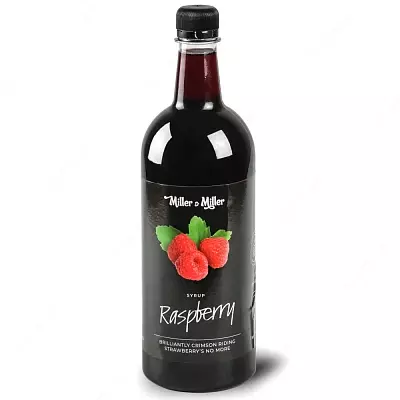 Сироп "Малина" 1 л ПЭТ (Miller & Miller)