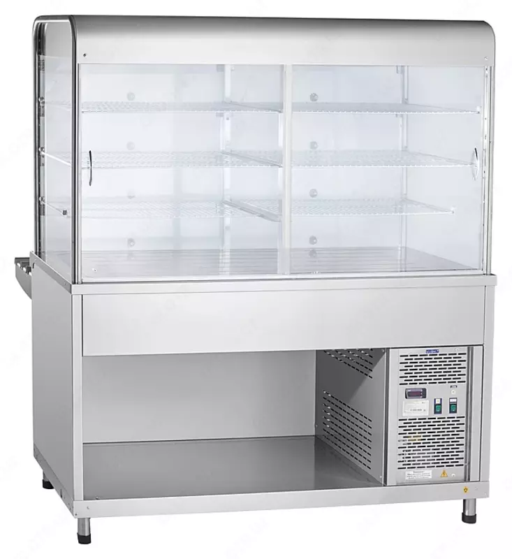 Прилавок-витрина Abat ПВВ(Н)-70КМ-С-01-НШ - 28 800 000 сум