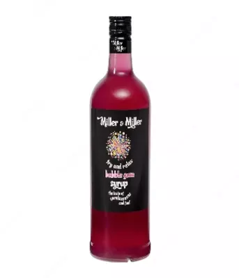 Shirinlik siropi to'ldiruvchi Miller&Miller "Bubble Gum", PET shisha
