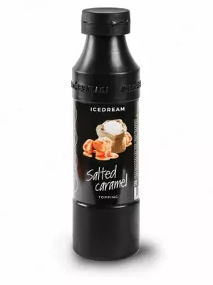 Сироп-наполнитель десертный топпинг Icedream "Соленая карамель", 1.17 кг