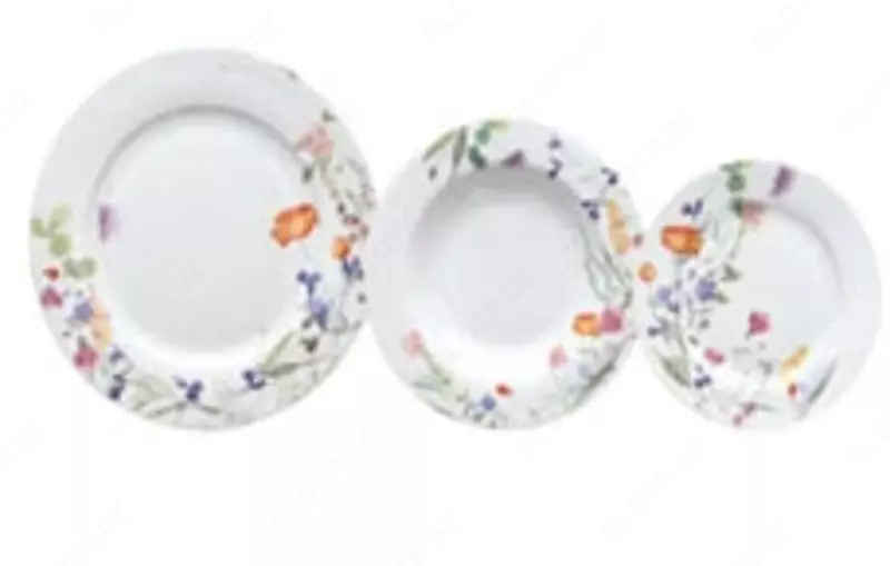 Набор тарелок 18 предметов Atollo  цветочный принт