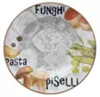 OLIVA kollektsiyasidan likopcha Qoziqorin (Italiya)