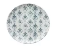Тарелка Seaside Maiolica с серым принтом диаметром 26 см (Италия)