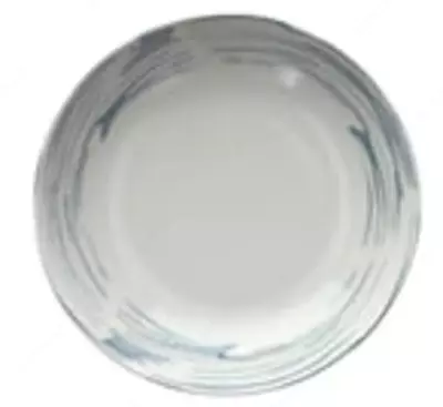 Глубокая тарелка Seaside Maiolica с серым принтом диаметром 21 см (Италия)