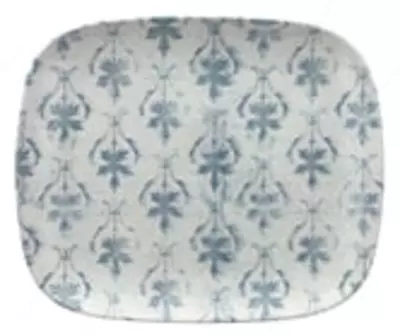 Тарелка Seaside Maiolica с серым принтом 31 см (Италия)