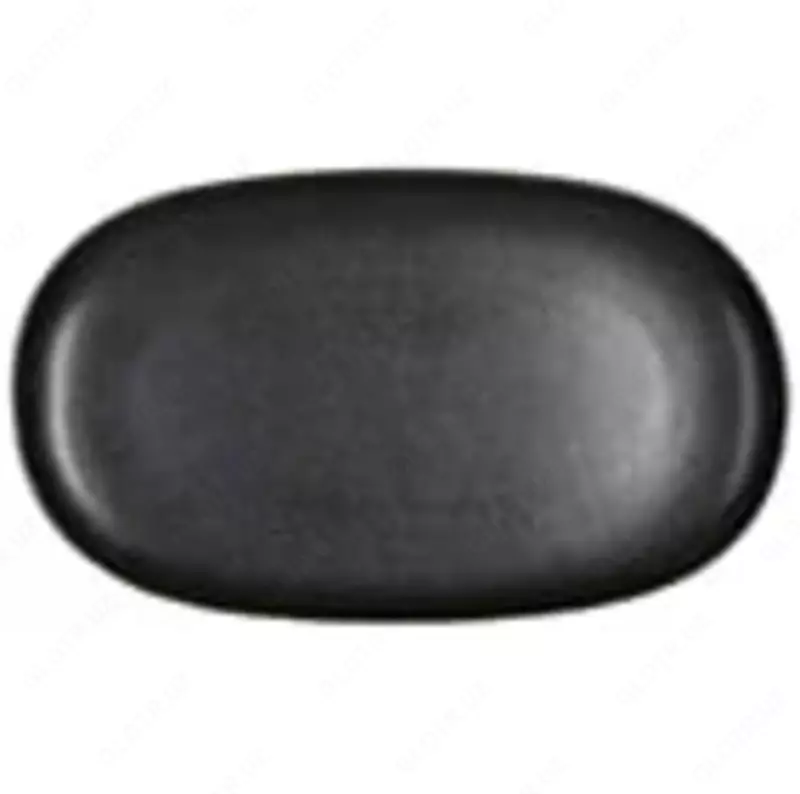 Овальная тарелка диаметром 25 см в бронзовом цвете из коллекции Rust (Италия)