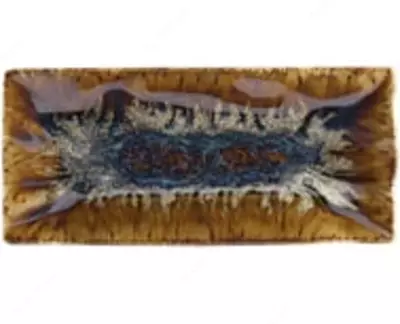 Reef Oyster kollektsiyasidan 23x13 sm to'rtburchak likopcha (Italiya)