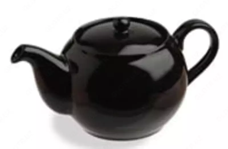 Чайник объемом 470 мл из коллекции Sphere черного цвета (Италия)