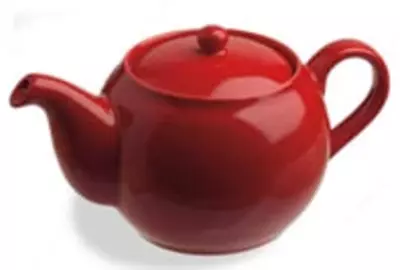 Чайник объемом 470 мл из коллекции Sphere красного цвета (Италия)