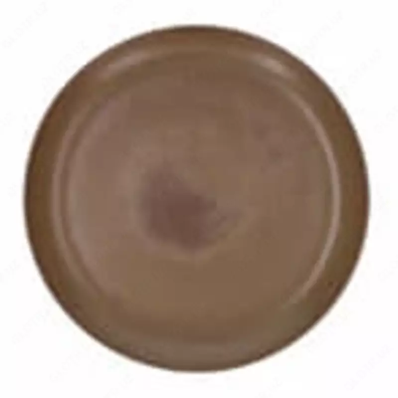 Тарелка диаметром 28 см из коллекции Terracot коричневого цвета (Италия)