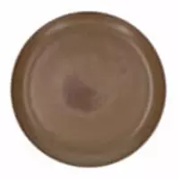 Тарелка диаметром 28 см из коллекции Terracot коричневого цвета (Италия) - 176 640 сум