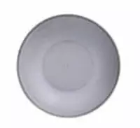 Тарелка глубокая диаметром 25 см из коллекции Terracot серого цвета (Италия)