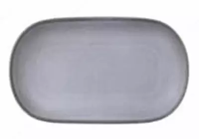 Terracot kulrang kolleksiyasidan 24 sm diametrli oval likopcha (Italiya)