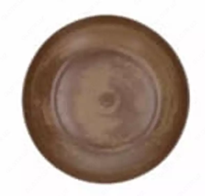 Тарелка диаметром 31 см из коллекции Terracot коричневого цвета (Италия)
