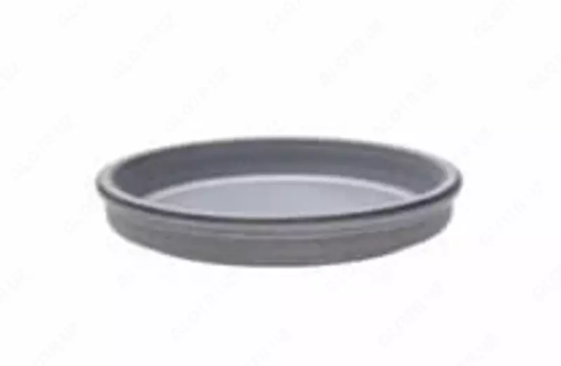 Чаша диаметром 15 см из коллекции Terracot серого цвета (Италия)
