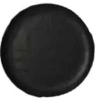 Тарелка диаметром 21 см Vulcania в черном цвете (Италия)