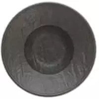 Глубокая тарелка диаметром 10 см Vulcania в черном цвете (Италия)