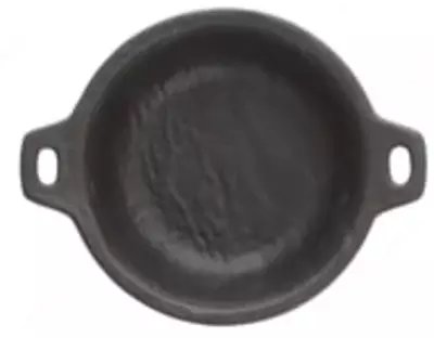 Овальное блюдо для запекания Vulcania черного цвета (12 см) (Италия)