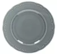 Тарелка диаметром 28 см V Wienna Charme в сером цвете (Италия) - 107 520 сум