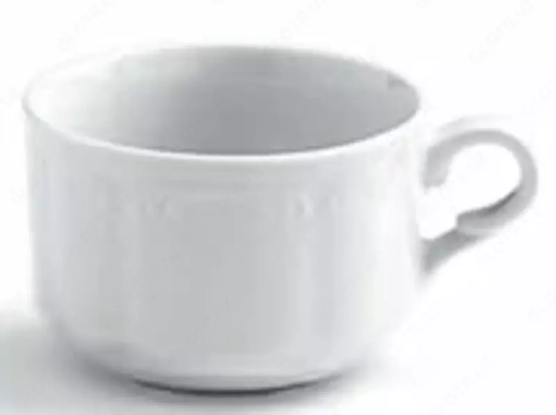 Oq rangdagi 245 ml Vecchio Vena kofe chashka (ITALIYA)