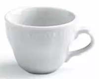 Кофейная чашка объемом 205 мл Vecchio Vienna в белом цвете (ITALIYA)