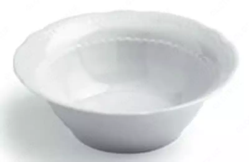 Салатник диаметром 25 см и высотой 7 см Vecchio Vienna в белом цвете (Италия)