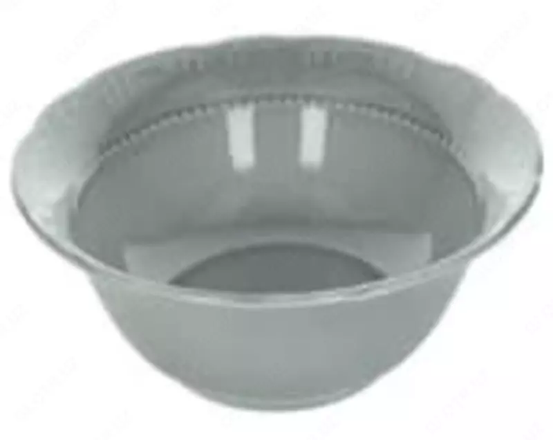 Салатник диаметром 25 см и высотой 7 см Vecchio Vienna в сером цвете (Италия)