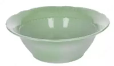 Салатник диаметром 25 см и высотой 7 см Vecchio Vienna в зеленом цвете (Италия)